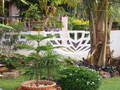 Stain Glass Cottage Garden